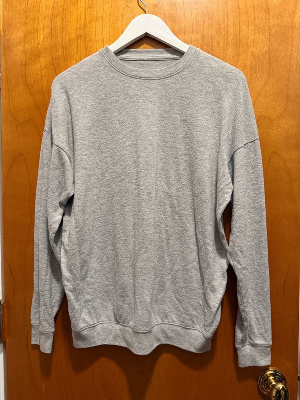 Alo Crewneck Sweatshirt - Light Gray